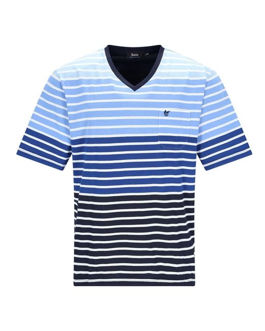 Hajo Pyjama in het Blue voor heren