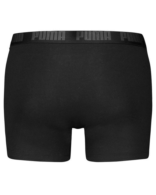 PUMA Basic Boxer 6P Ecom Boxershorts in het Black voor heren