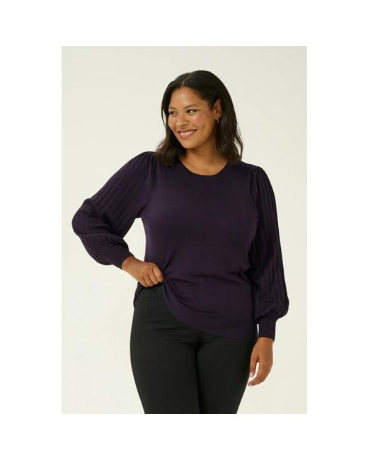 Kaffe Kcioni Knitt Pullover in het Blue
