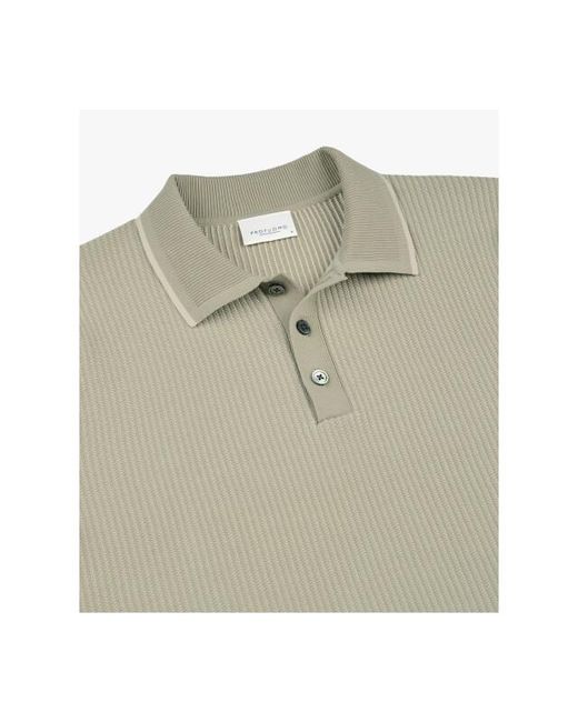 Profuomo Ppxd10008 Polos Ppxd10008 in het Natural voor heren