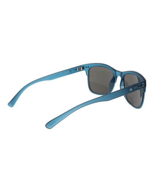 Champion Blue White Resin Sunglasses for men