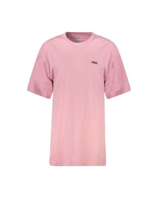 Vans Tops ,Roze ,Katoen Roze Katoenen T-Shirt in het Pink