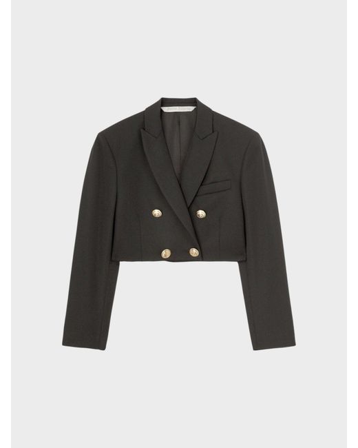 Palm Angels Getailleerde Blazer in het Black