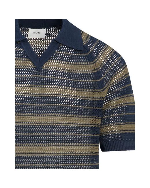 NN07 Polo in het Blue voor heren