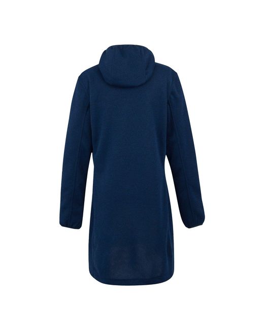 Regatta Blue Ladies Bloomfield Marl Longline Fleece Jacket /Icy Morn)