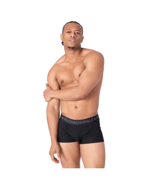 MUCHACHOMALO 3-Pack Trunks Inner Outer Space in het Black voor heren