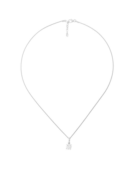 Orphelia Metallic 925 Sterling Chain With Pendant