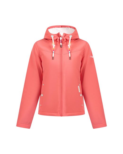 Schmuddelwedda Softshell Jas Roze-280 in het Pink