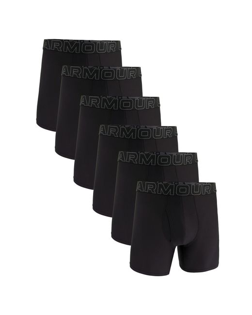Under Armour Ua Performance Tech Mesh -Solid 6 in het Black voor heren