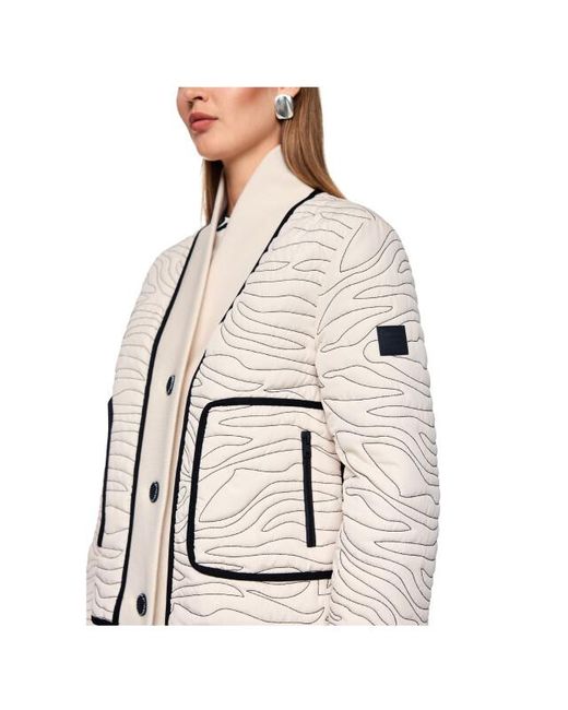 Marc Cain Jackets As 12.03 W18 in het Natural