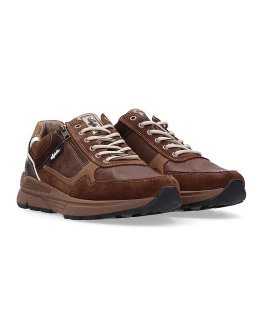 Australian Footwear Connery 15.1682.04-D12--Taupe in het Brown voor heren