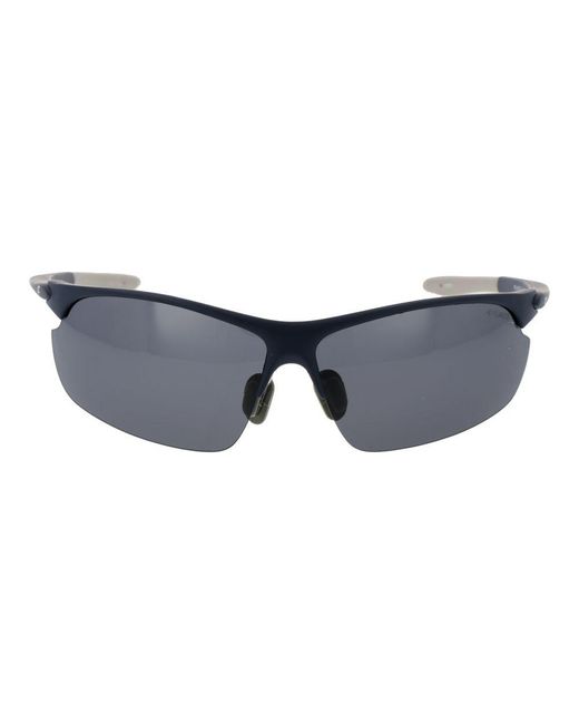 Champion Blue Black Resin Sunglasses for men