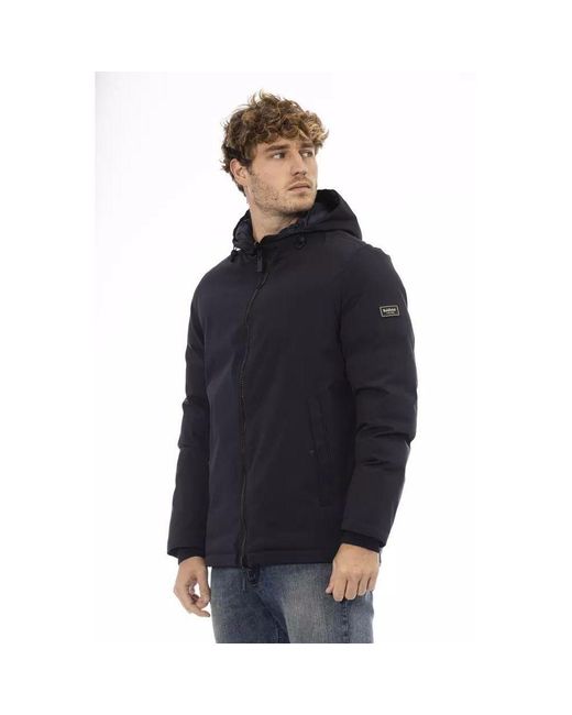 Baldinini Blauwe Polyester Shell Jacket in het Blue voor heren
