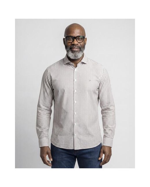 Campbell Casual Overhemd in het Gray voor heren