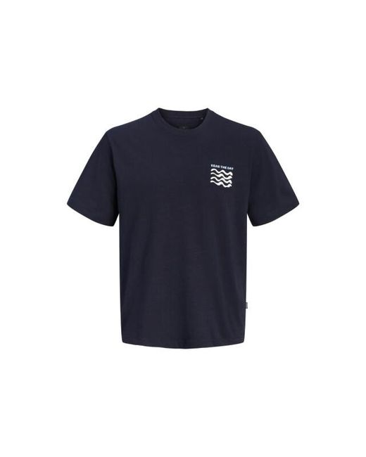 Jack & Jones Jprblajake Ss Tee in het Blue voor heren