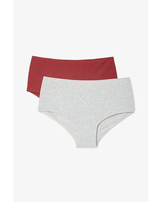 Penti Red Low-Waist Modal Jersey Boxer Briefs, 2-Pack