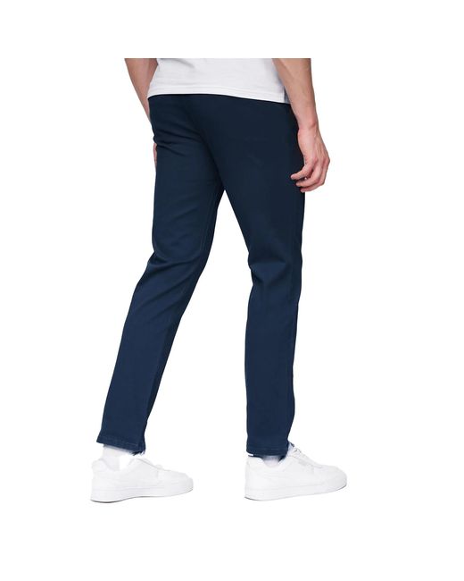 Henleys Visit Chinos in het Blue voor heren