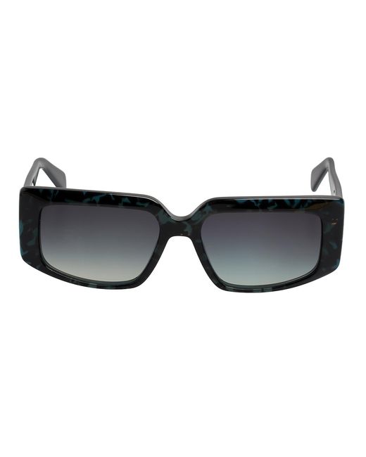 Liu Jo Gray Rectangular Acetate Sunglasses Lj791S