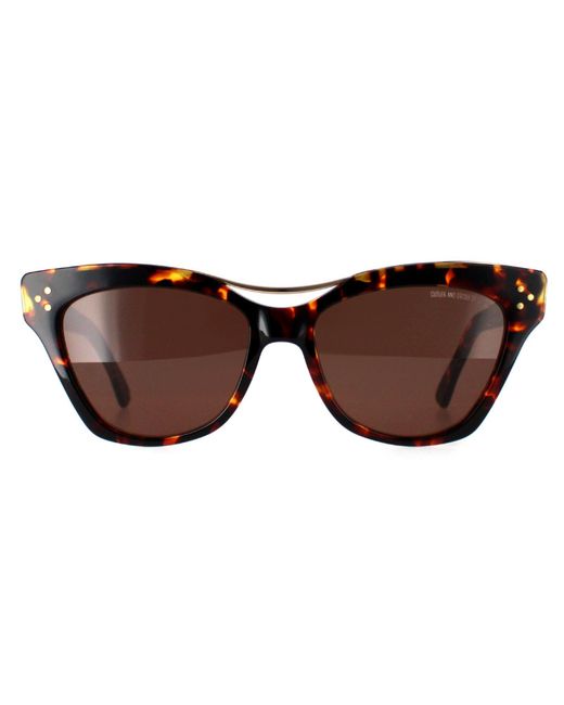 Cutler & Gross Brown Cat Eye Tortoiseshell 1283