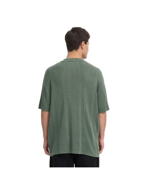 Solid Solid Casual T-Shirt in het Green voor heren