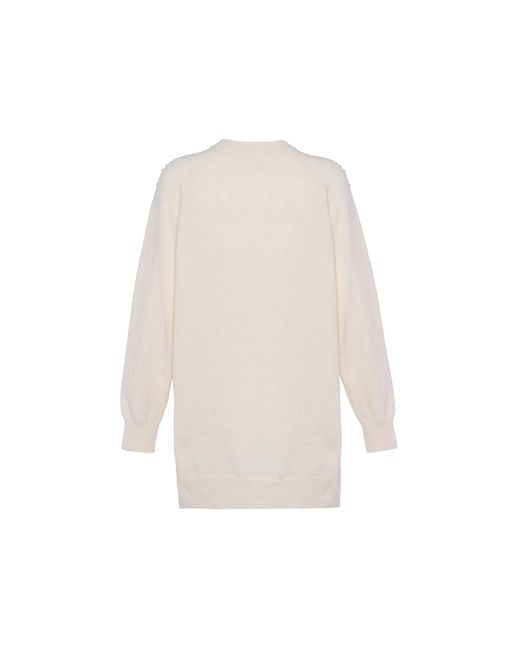 faina Jumper Wolwit in het White