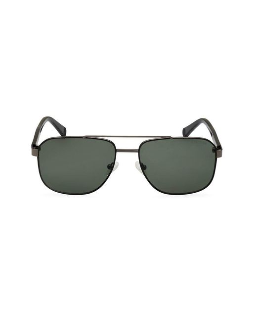 Kenneth Cole Green Black Resin Sunglasses for men