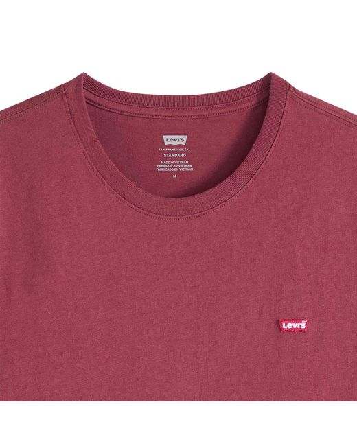 Levi's Levi's T-Shirt in het Red voor heren