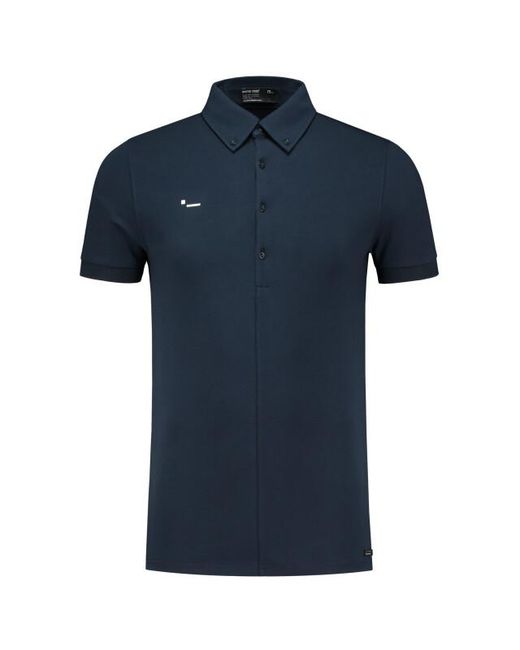 MORSE CODE Polo Donker in het Blue voor heren