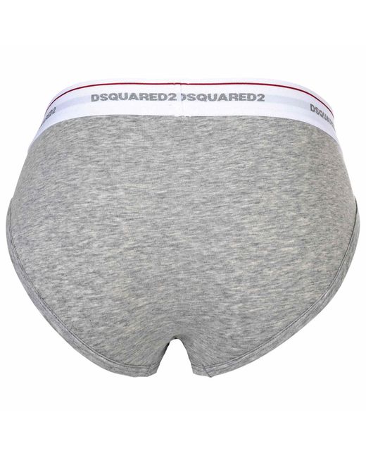 DSquared² 3-Pack Brief Slip in het Metallic voor heren
