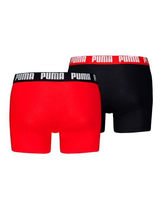 PUMA Boxershorts in het Red voor heren