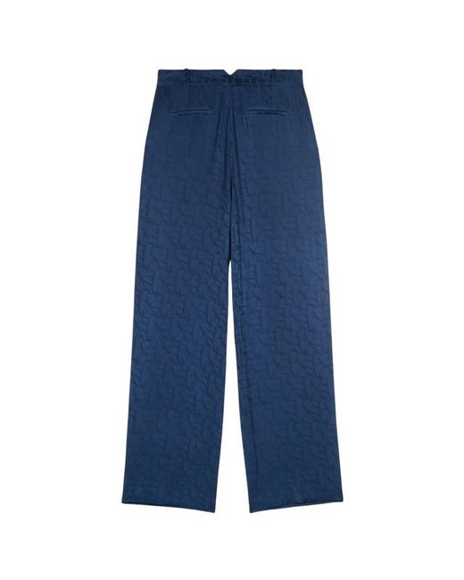 Ba&sh Moloy Pantalons Moloy Pant Bleunuit 0335 in het Blue