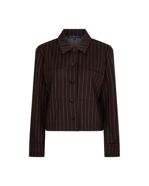 Red Button Rb Jacket Punta Pinstripe in het Black