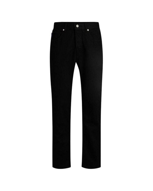 HUGO Regular Jeans in het Black voor heren