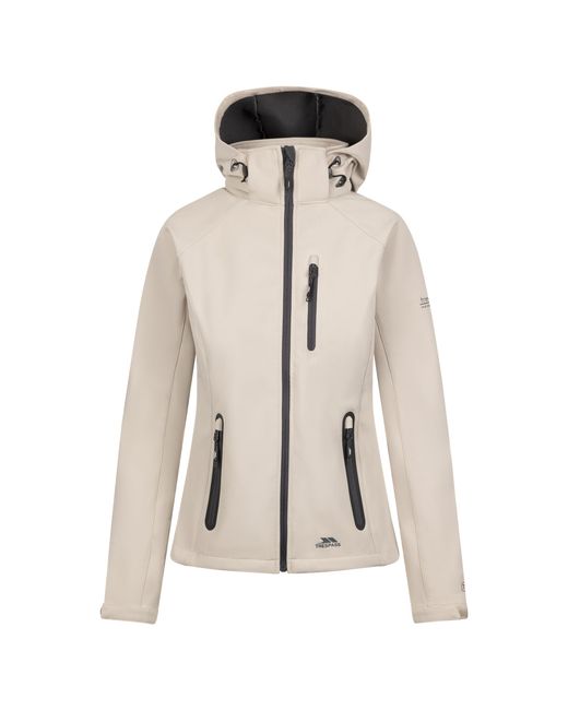 Trespass Natural Ladies Bela Ii Waterproof Soft Shell Jacket (Soft)