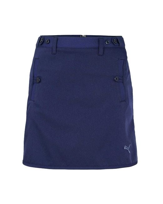 PUMA Golf Skort in het Blue
