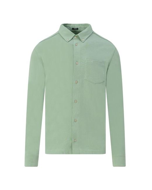 Denham Casual Overhemd in het Green voor heren