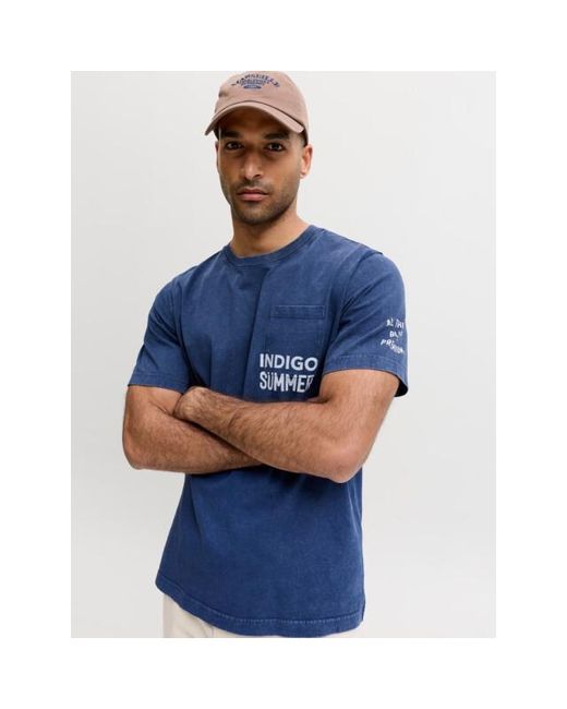 Jack & Jones Jprblujackson Ss Tee in het Blue voor heren