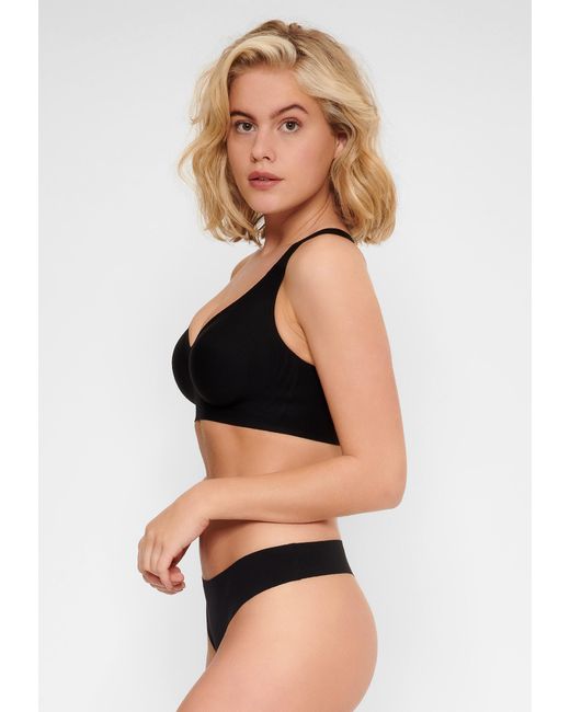 Lingadore 2-Pack String in het Black