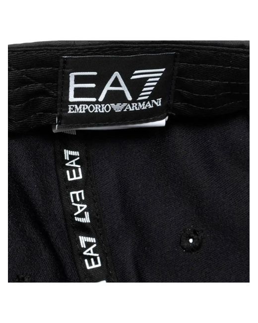 EA7 Eagle Cap in het Black voor heren