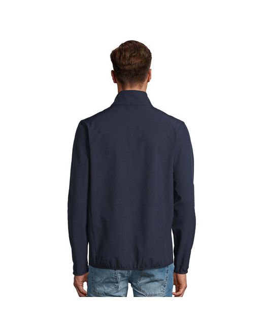Sol's Radian Soft Shell Jacket (Afgrond) in het Blue voor heren