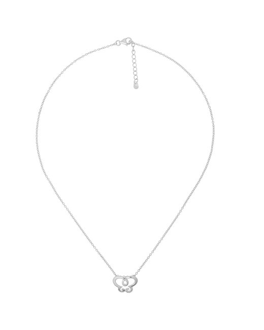 Orphelia Metallic 'Joya' 925 Sterling Chain With Pendant