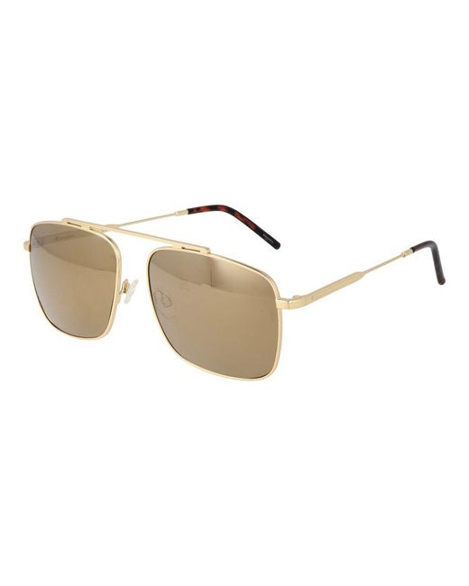 Champion Metallic Black Metal Sunglasses for men