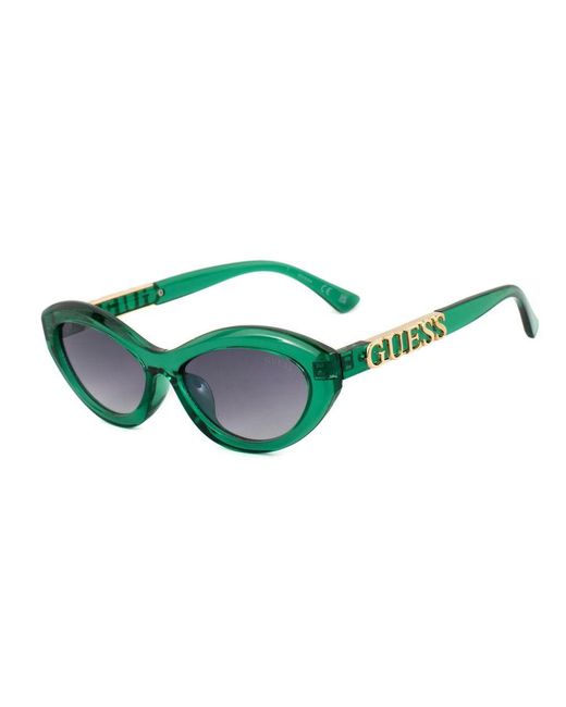 Guess Green Bicolor Resin Sunglasses