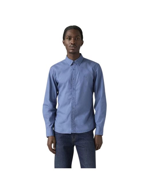 Levi's Levis Effen Slim Overhemd in het Blue voor heren