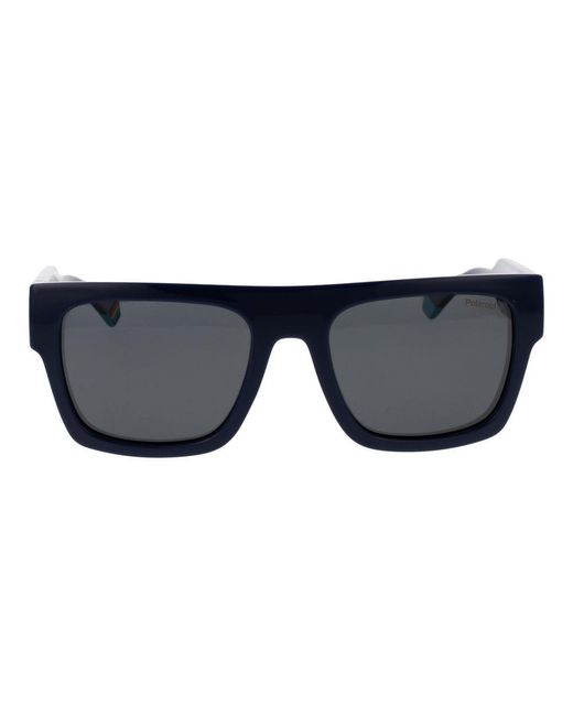 Polaroid Blue Plastic Sunglasses