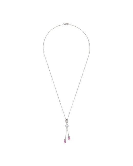 Orphelia Metallic 925 Sterling Necklace
