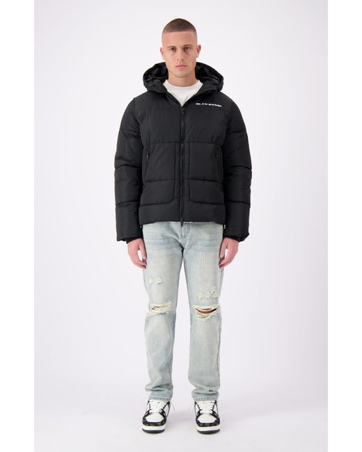 BLACK BANANAS Block Puffer Jas in het Black voor heren
