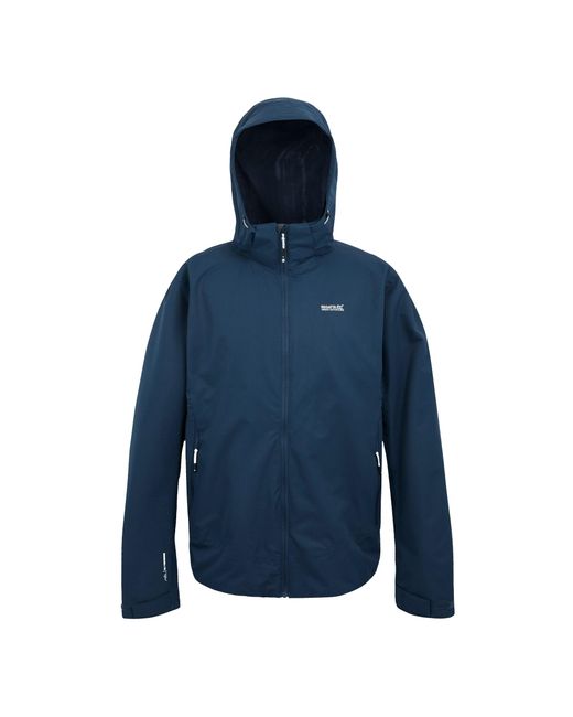 Regatta Blue Oakhowe Waterproof Jacket (Moonlight Denim) for men