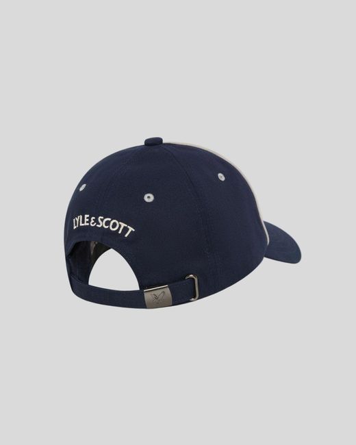 Lyle & Scott Piped Cap in Blue für Herren
