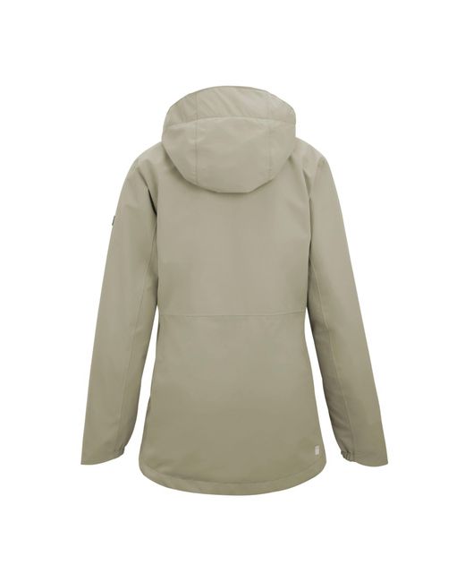 Regatta Gray Ladies Hamara Iv Waterproof Jacket (Parchment)